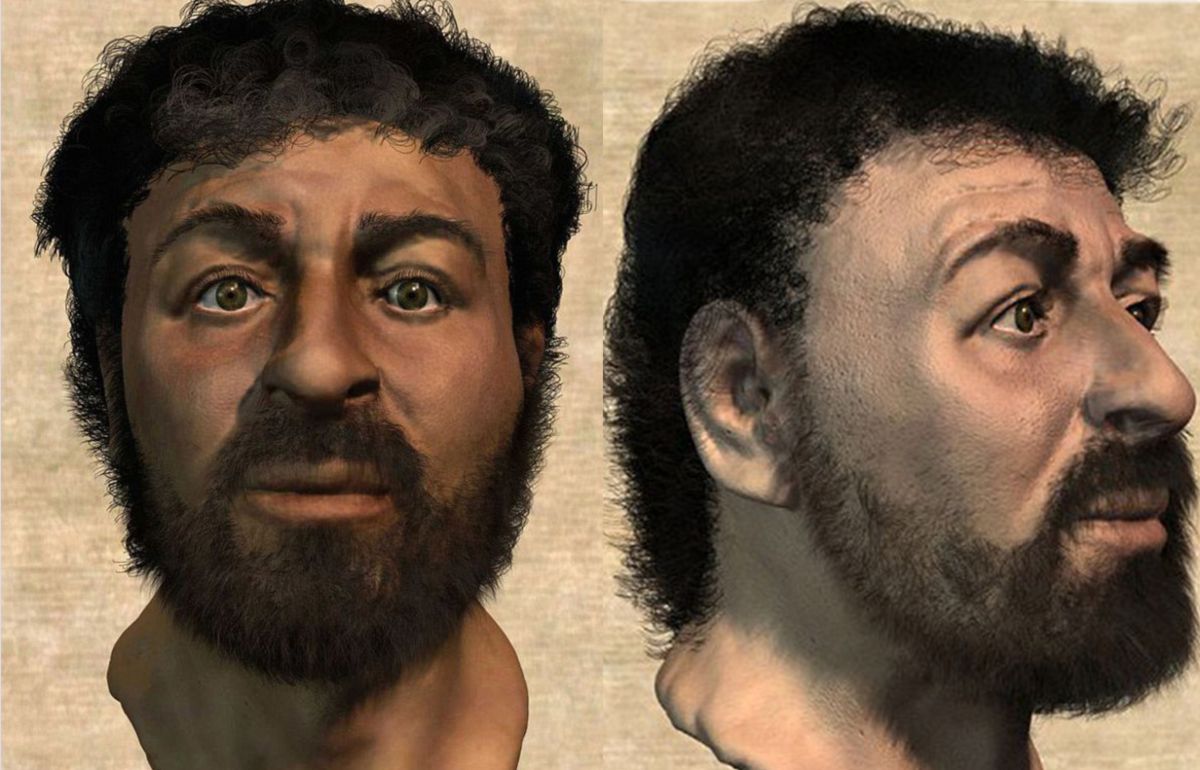 Rostro de Jesús según la inteligencia artificial