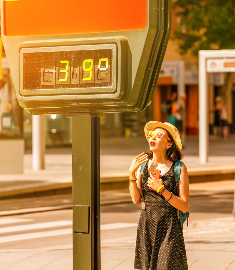 El golpe de calor