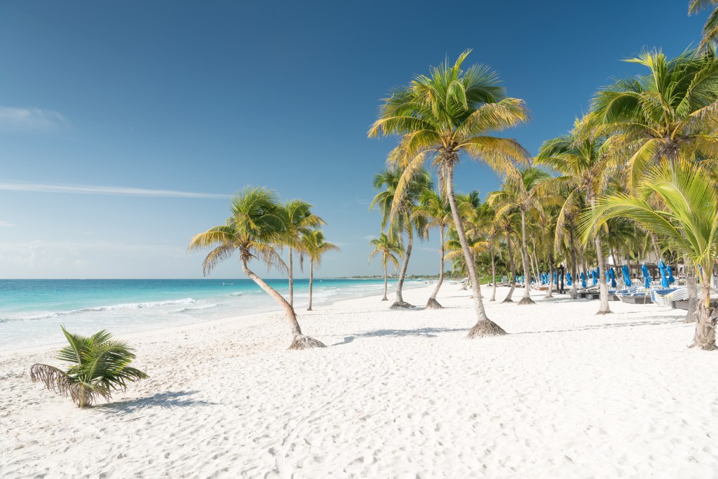 Playa en Tulum