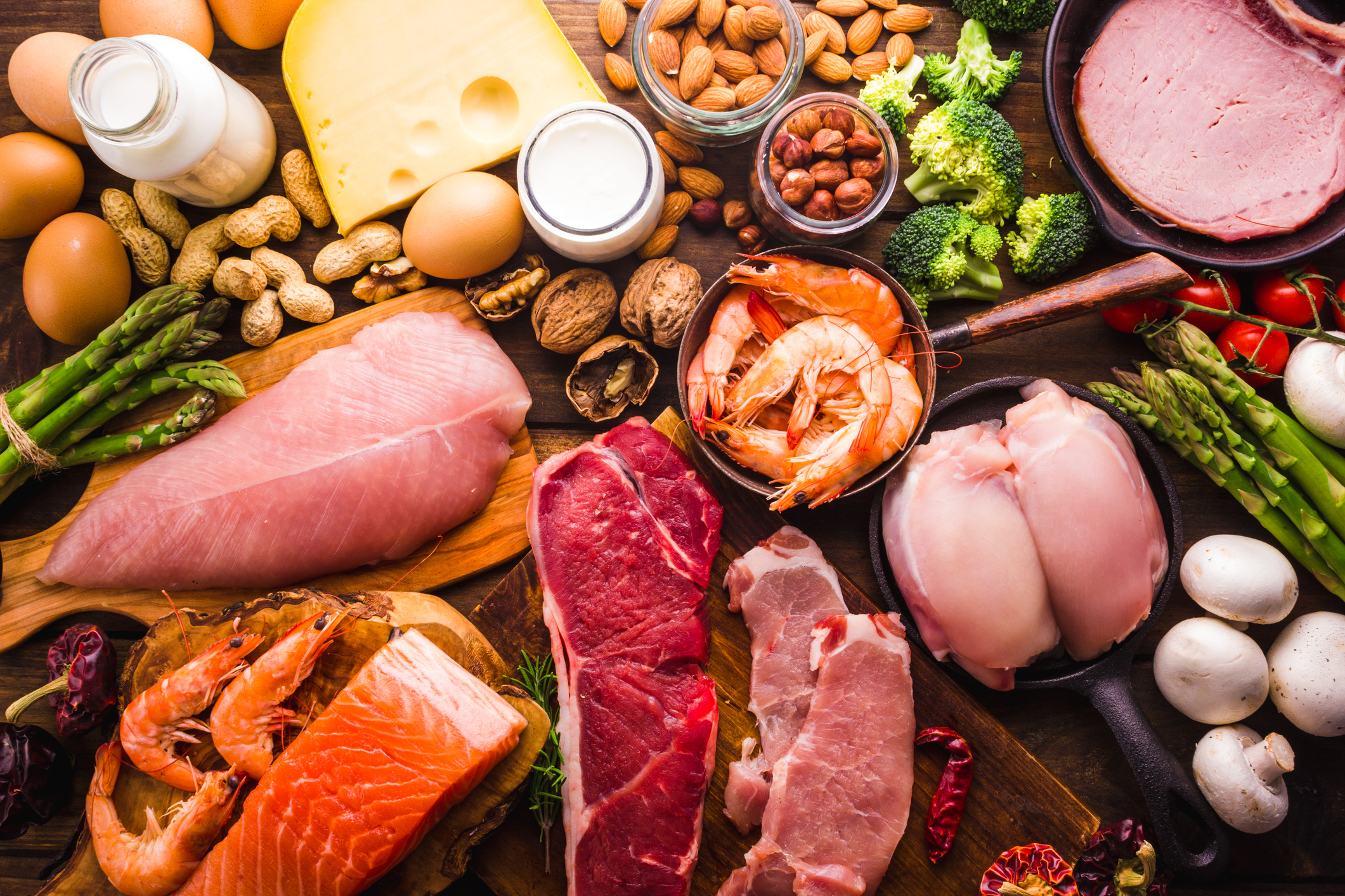 Alimentos con proteína