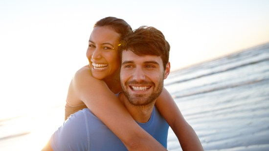 Pareja feliz