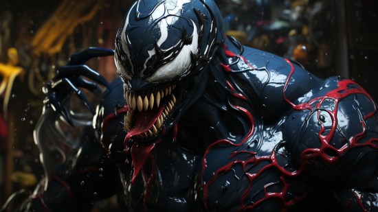 Bautizan a una nueva especie de araña en honor a Venom, el personaje de Marvel