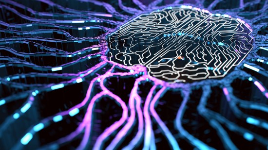 Imagen conceptual de inteligencia artificial