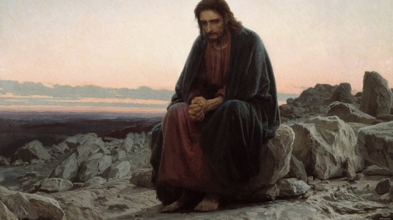 Cristo en el desierto