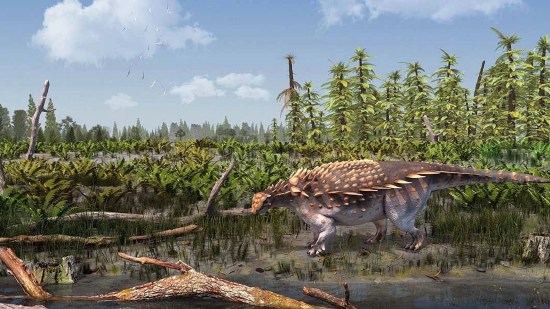 nuevo dinosaurio acorazado