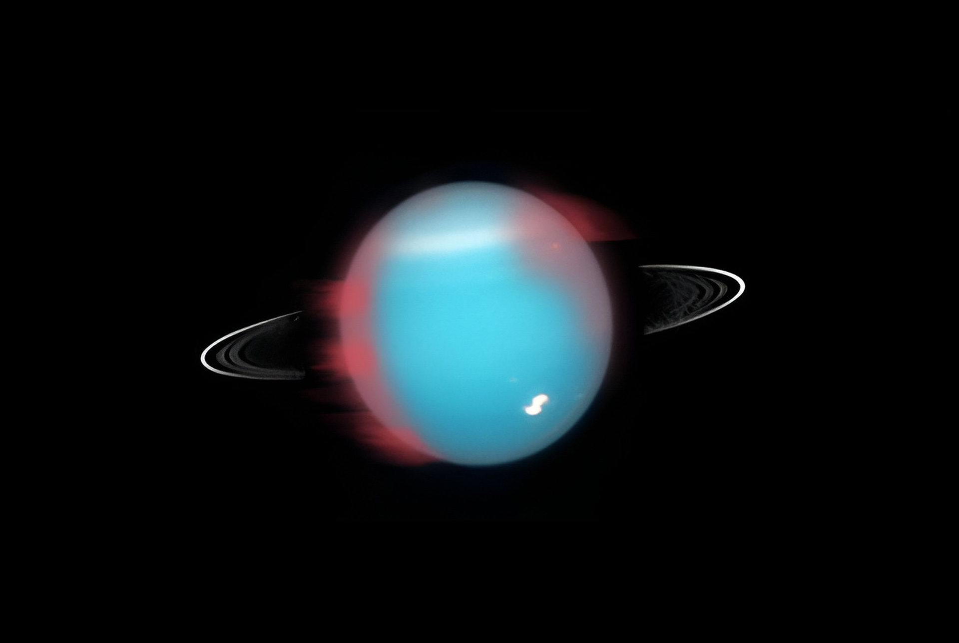 Descubren que Urano tiene una aurora infrarroja
