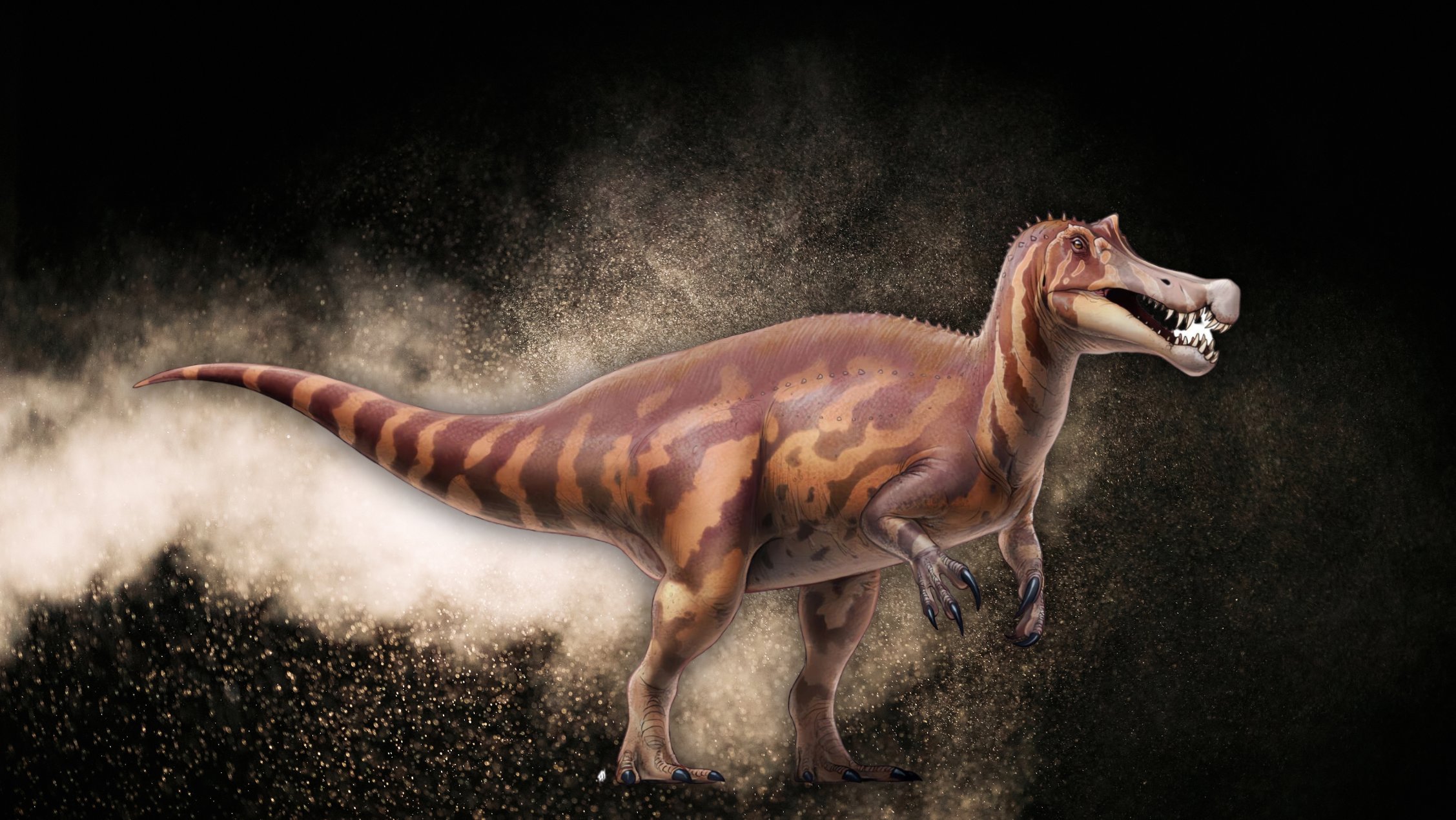 Recreación de Irritator challengeri