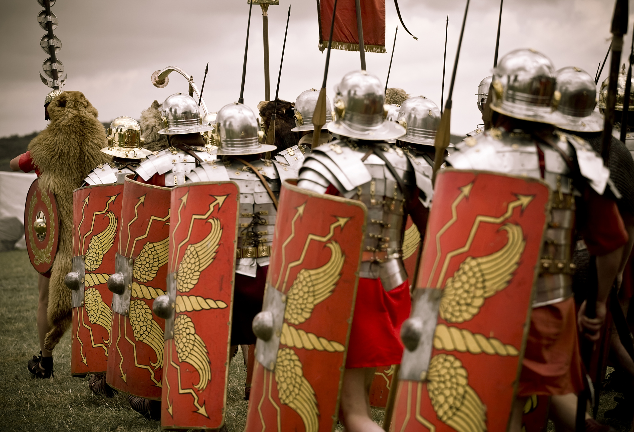 que comian los soldados romanos