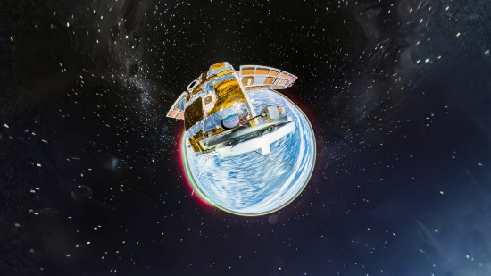 Así de impresionante se ve la Tierra en 360º vista desde el espacio