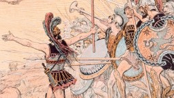 Maratón, ilustración a color de 1925