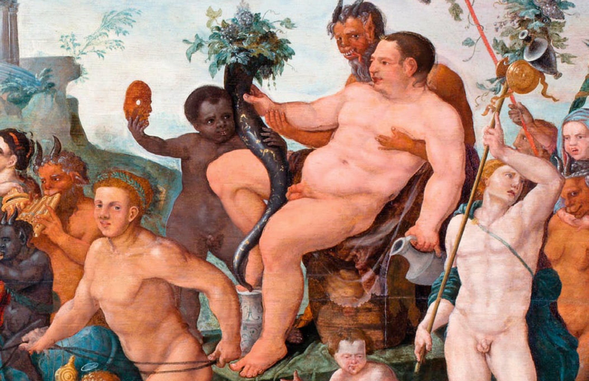 La procesión triunfal de Baco. Foto_ ALAMY