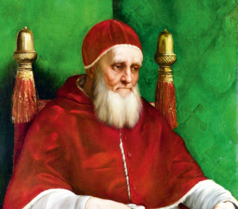 El futuro papa Julio II se opuso al poder de los Borgia cuando aún era solo el cardenal Della Rovere.