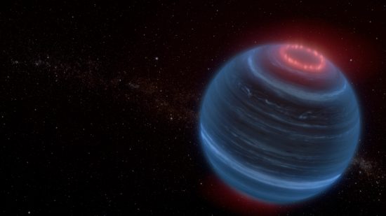 ¿Pueden producirse auroras en las enanas marrones?