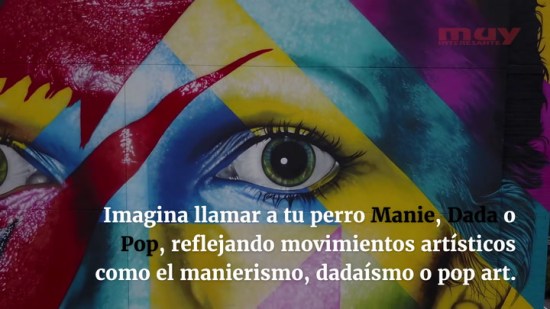 29 nombres para perros inspirados en el arte