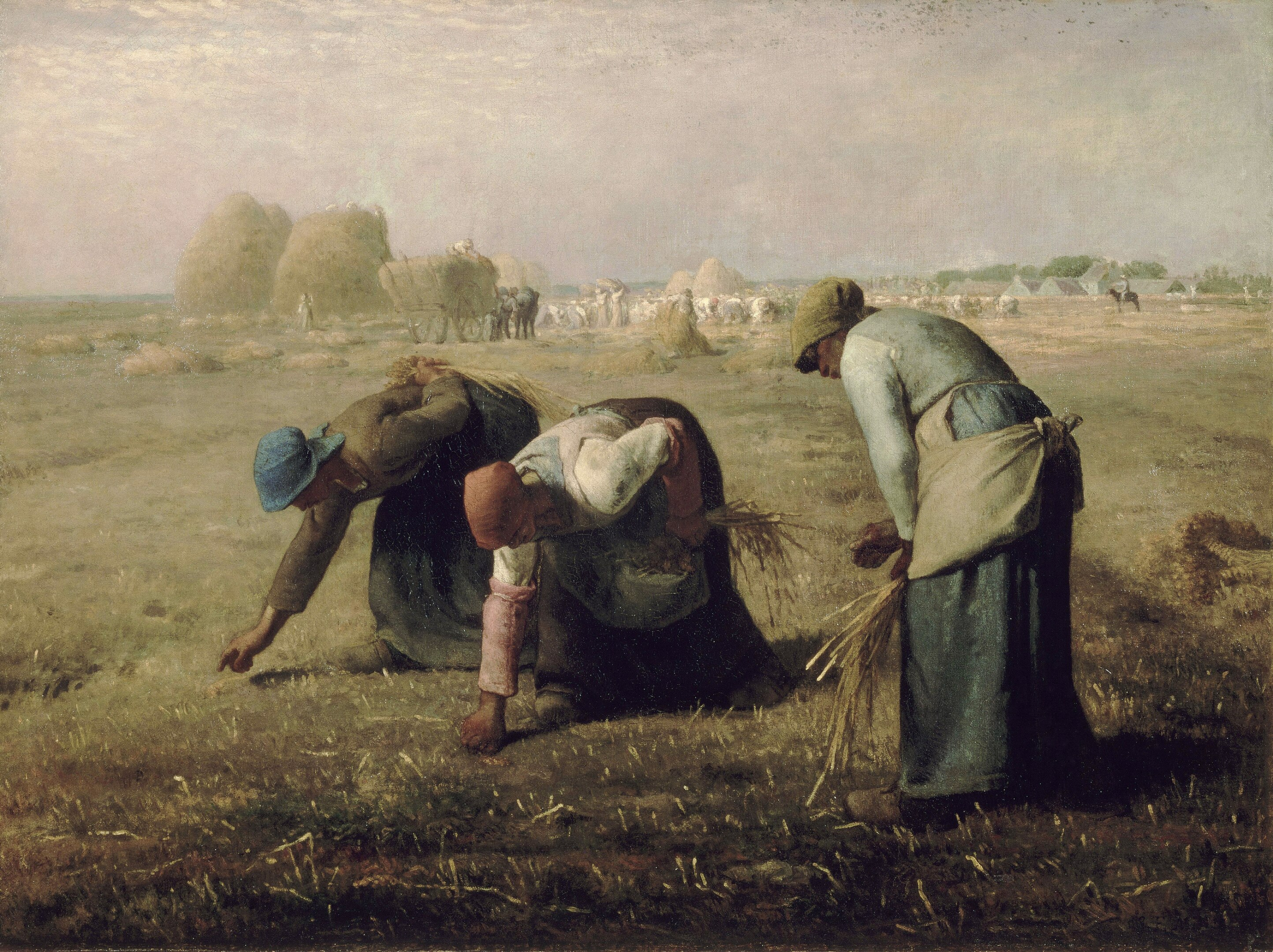 Las espigadoras de Jean-Froncois Millet