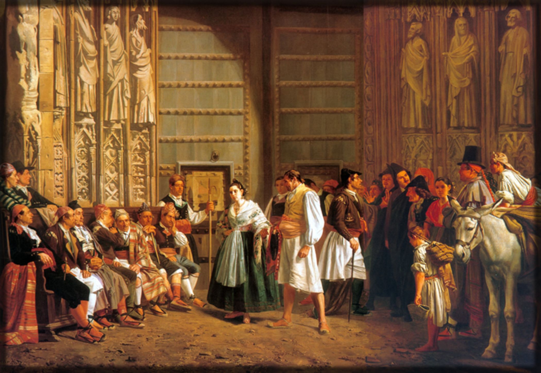 Tribunal de las Aguas por Bernardo Ferrándiz