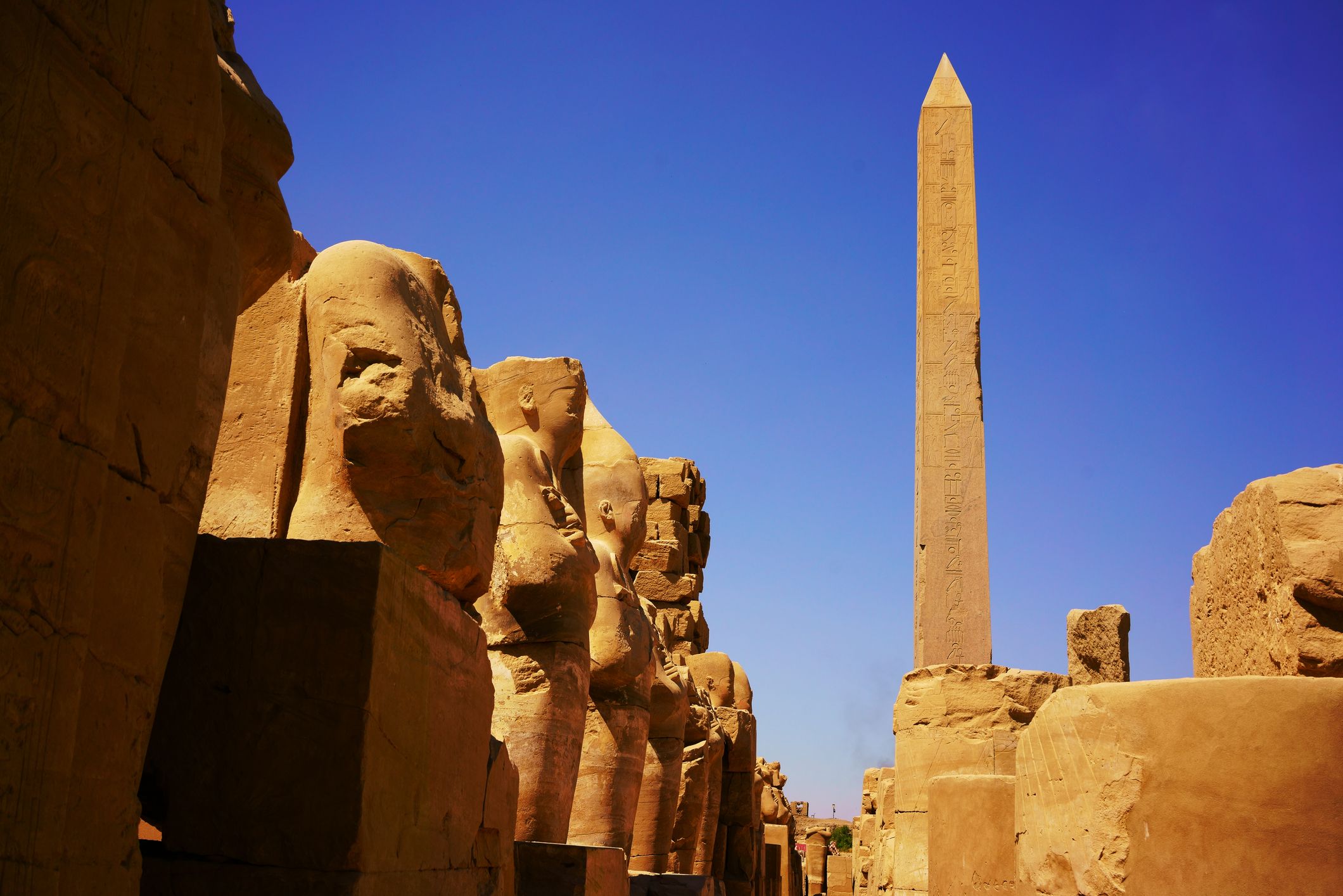 Obelisco de Hatshepsut en Karnak