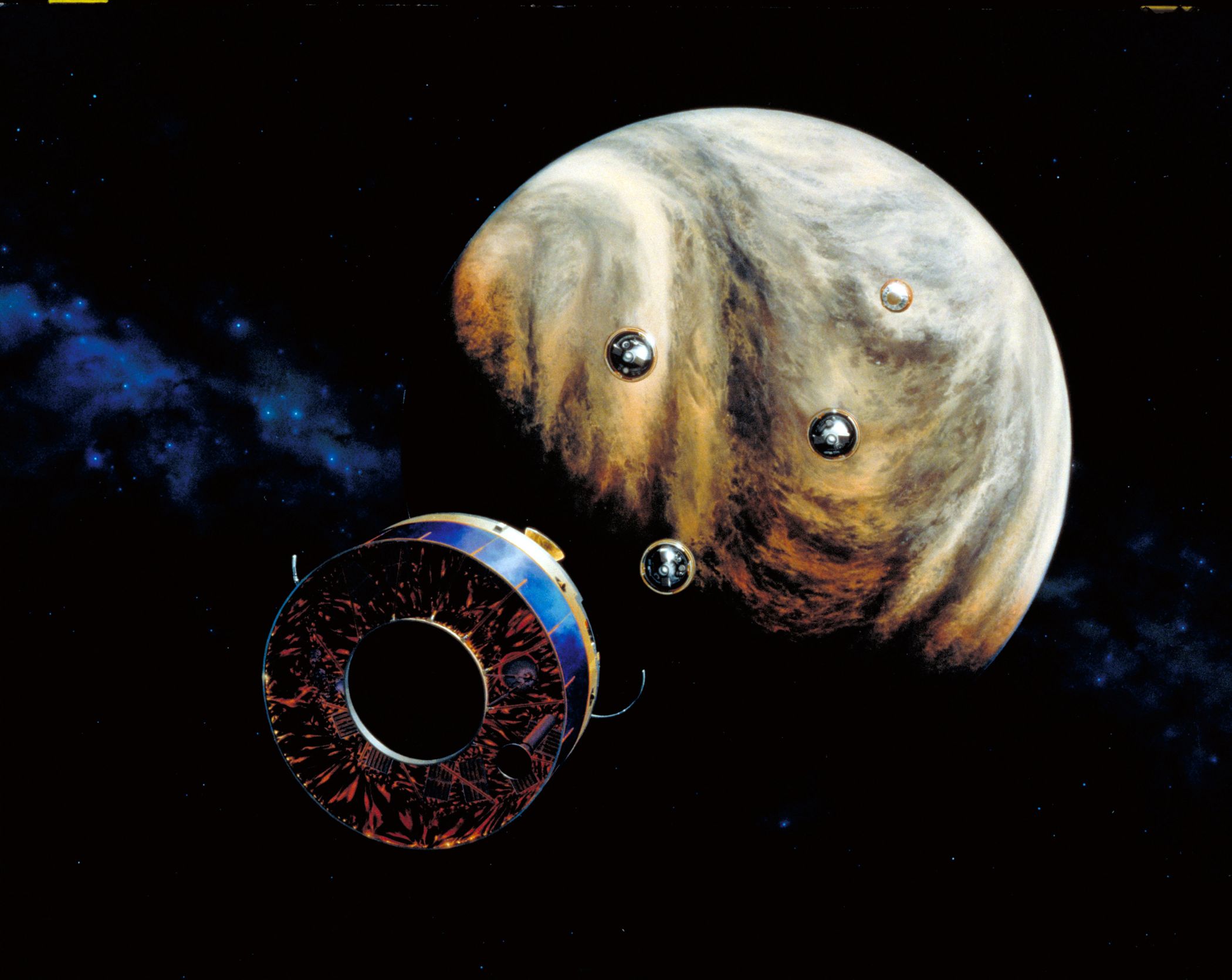 Así podría ser la vida en Venus