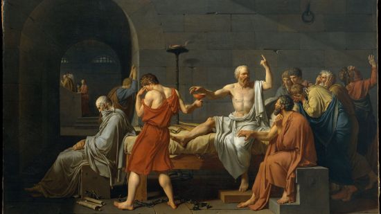 La muerte de Sócrates