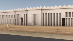 Una réplica del templo helenístico de Girsu