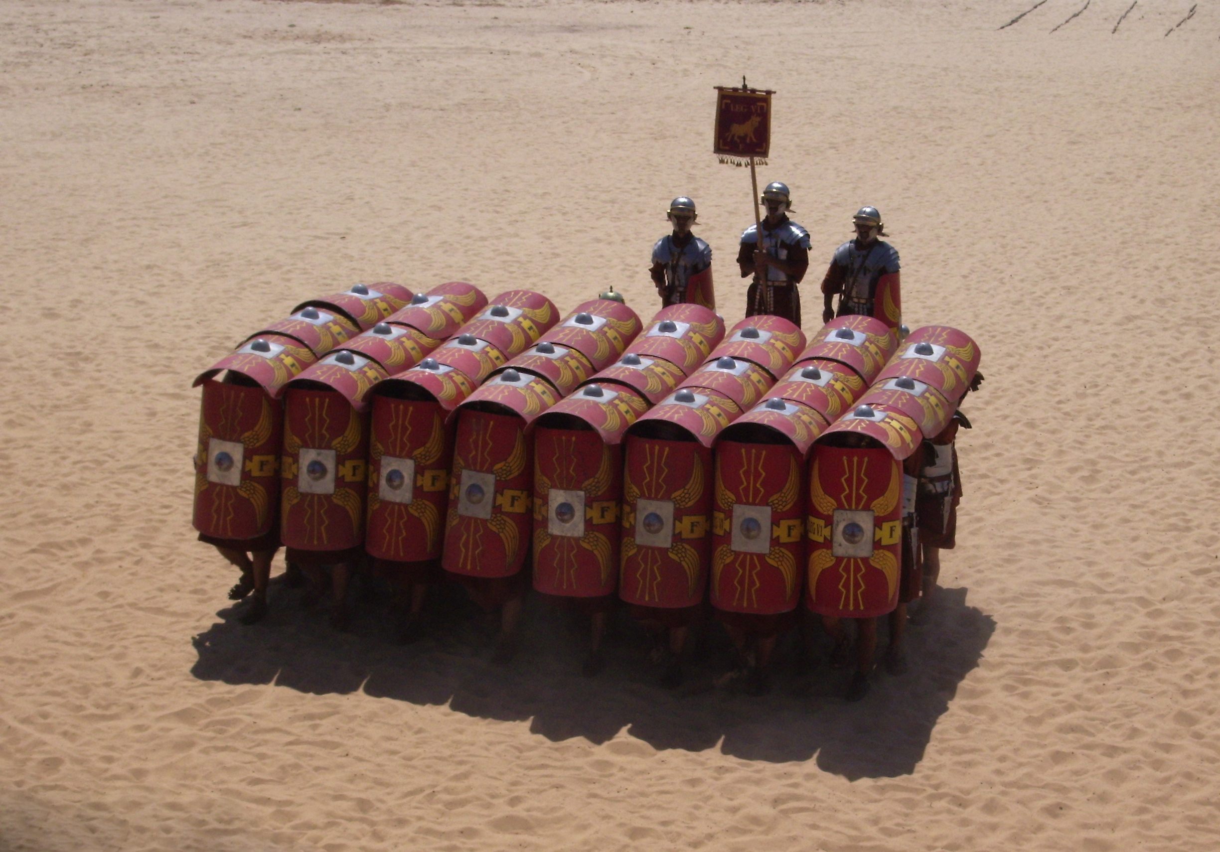 Formación tortuga