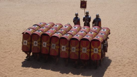 Formación tortuga