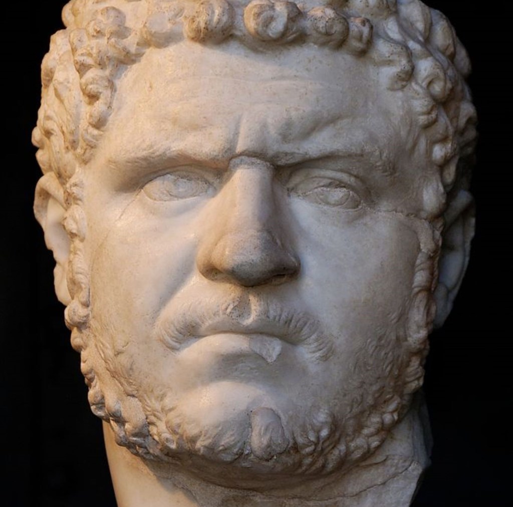 Caracalla, uno de los emperadores romanos crueles