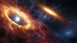 Descubren el par de agujeros negros supermasivos más épico de la historia