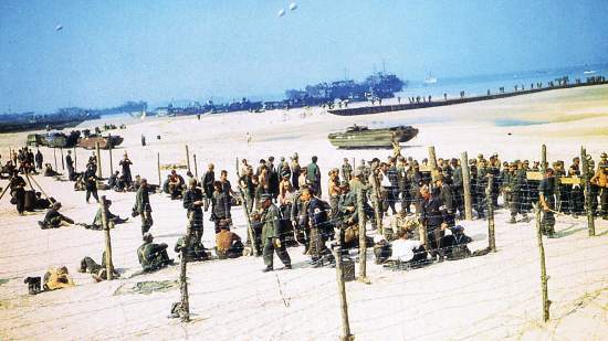 El infernal desembarco canadiense en la playa de Juno