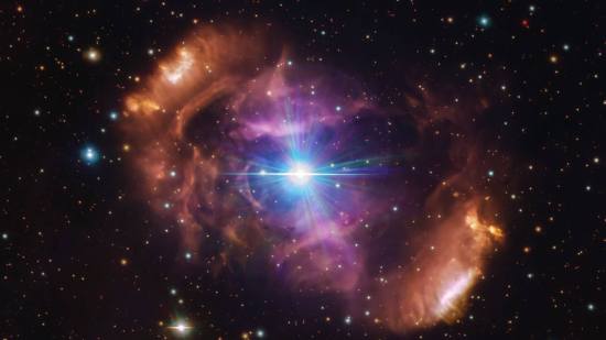 Esta imagen, tomada con el telescopio de rastreo VLT alojado en el Observatorio Paranal de ESO