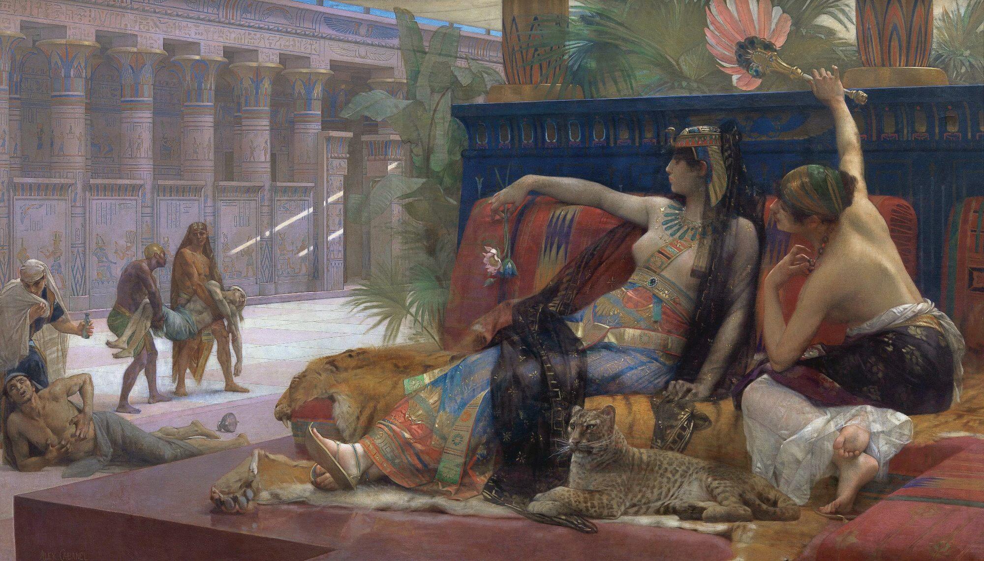 Cleopatra según Alexandre Cabanel