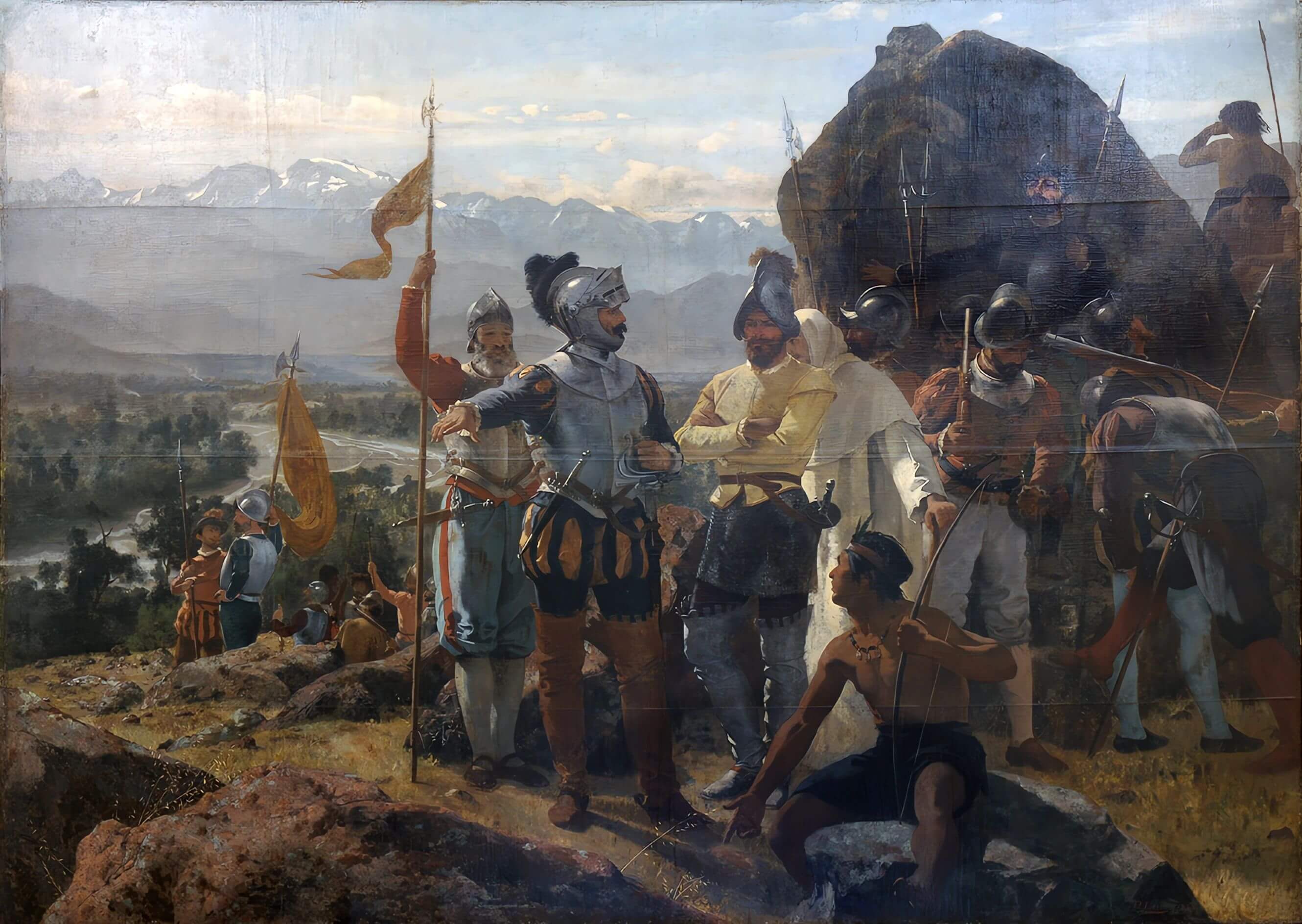 La fundación de Santiago