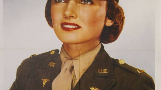 Cartel Reclutamiento Cuerpo Enfermeras del Ejército de EE.UU.
