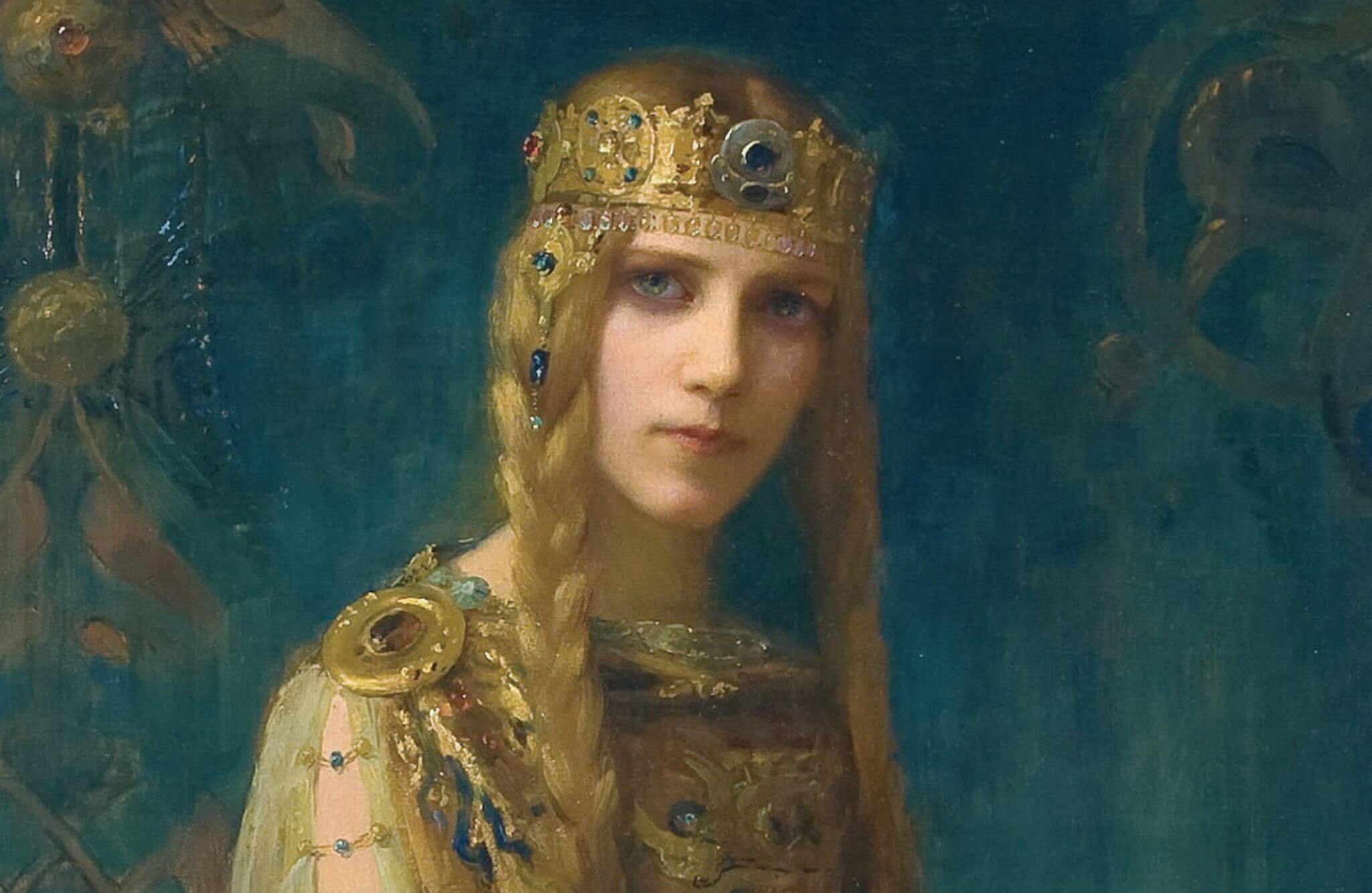 Retrato de princesa celta