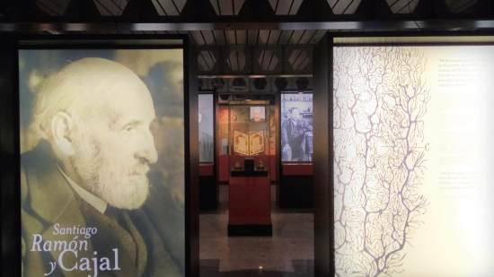 Portada exposición Cajal