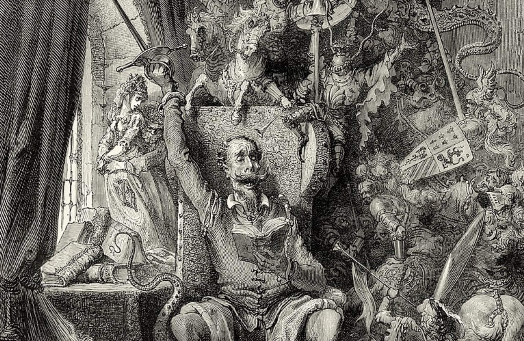 Cervantes por Gustave Doré