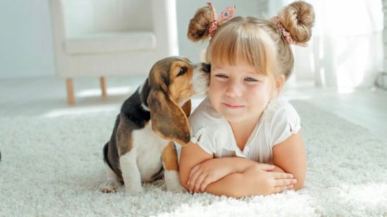 niña con cachorro 1