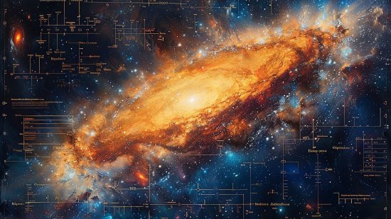 La materia oscura explicaría los efectos gravitacionales que la relatividad general no puede explicar
