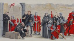 Recreación de soldados medievales