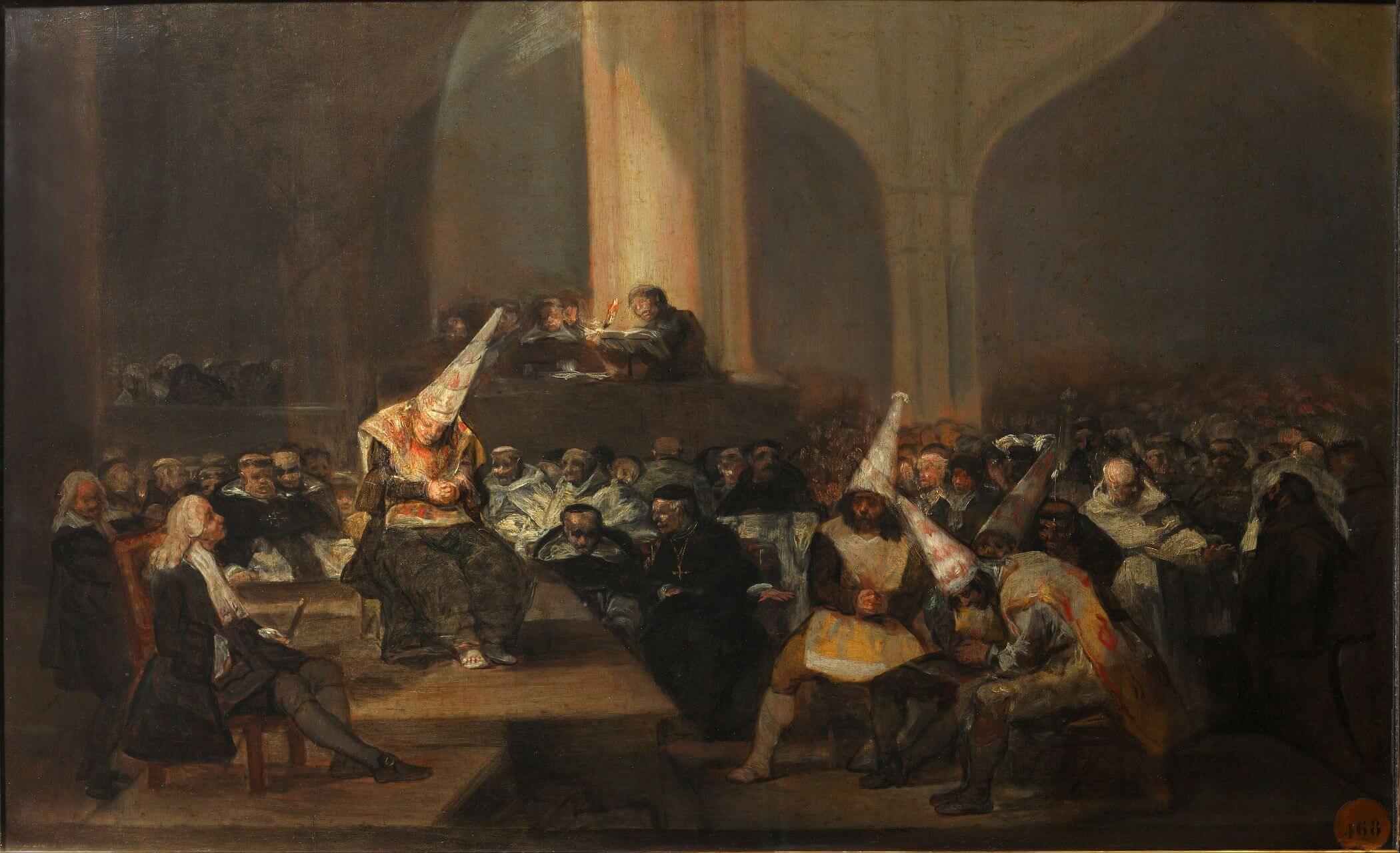 Auto de Fe por Francisco de Goya