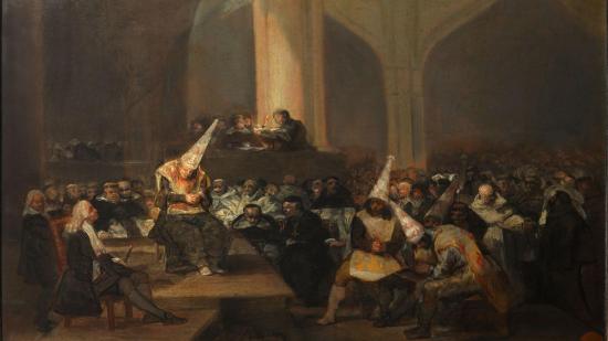 Auto de Fe por Francisco de Goya