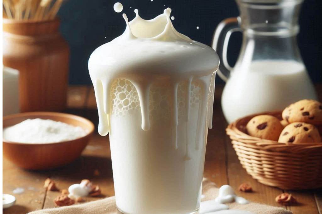 Leche derramándose al hervir