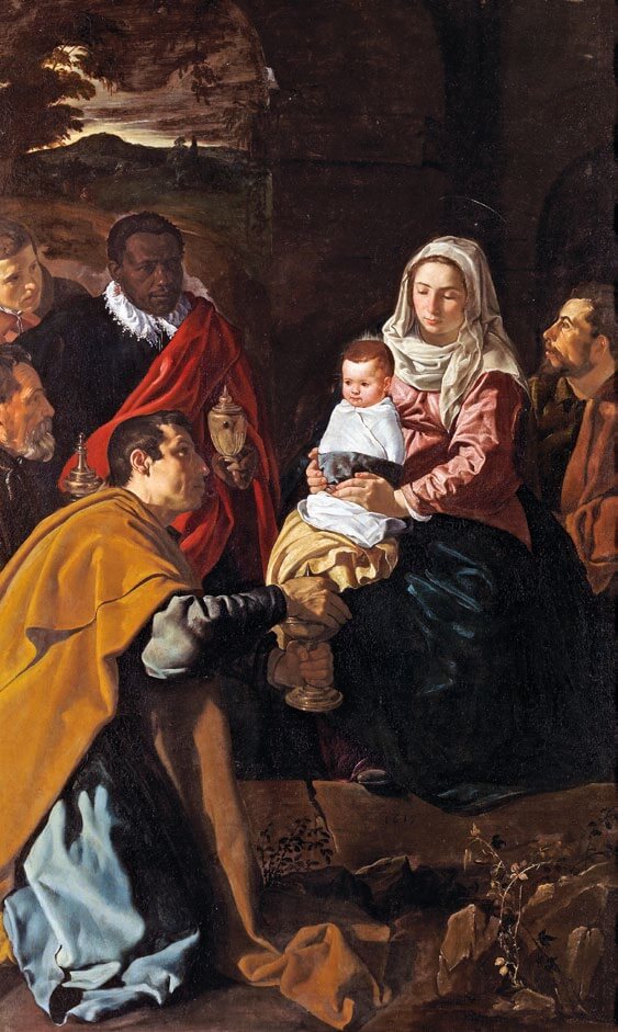 Adoración de los Reyes Magos, Velázquez