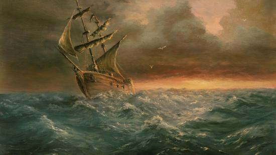 Barco navegando