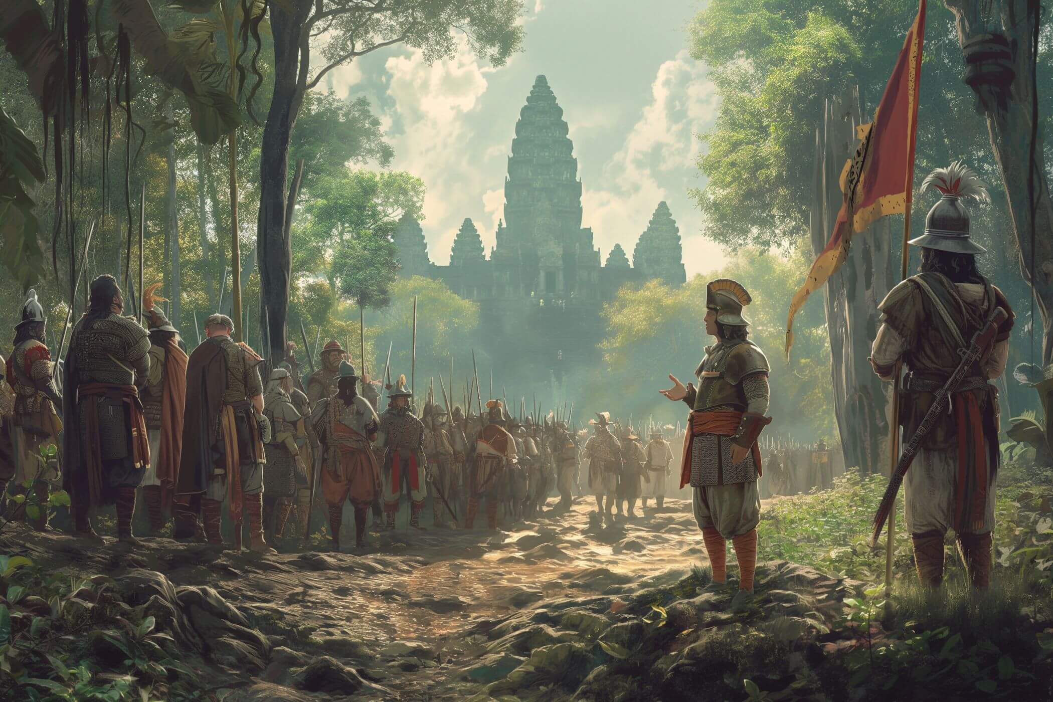 Expedición española en Camboya