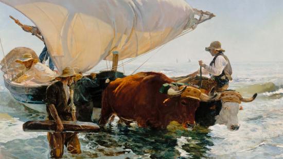El regreso de la pesca, de Sorolla
