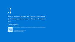 Pantallazo azul de Windows