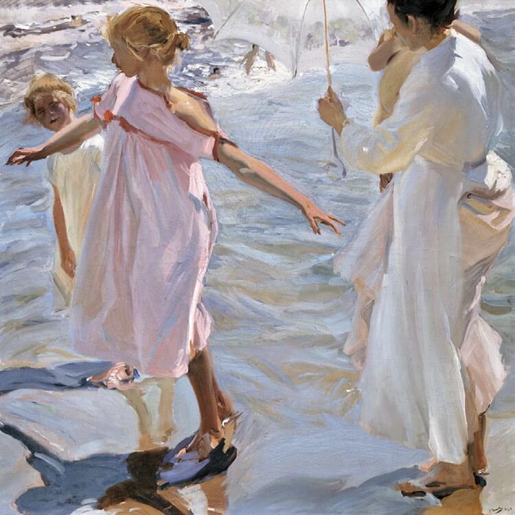 La hora del baño, Sorolla