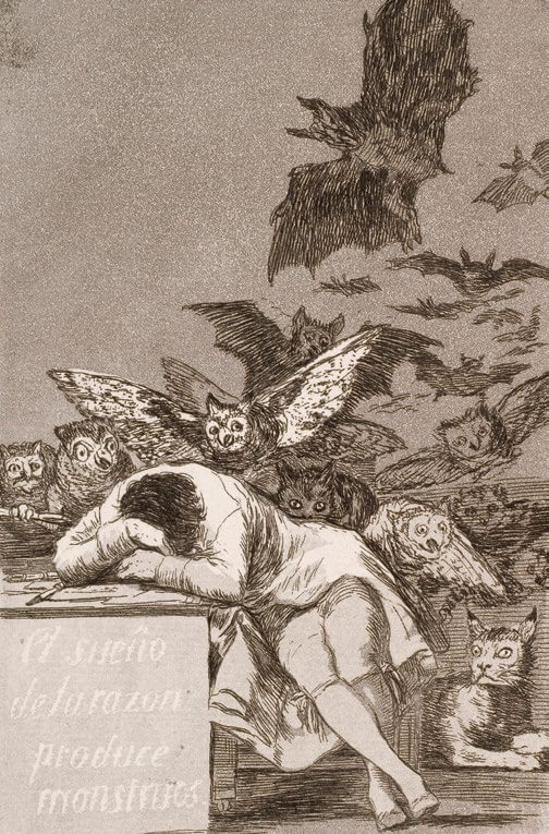 El sueño de la razón produce monstruos, Goya