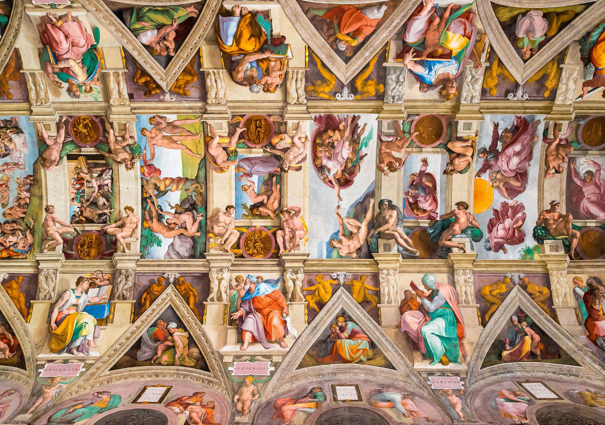 Detalle Capilla Sixtina